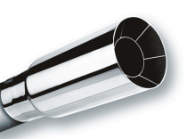 Utblås 2.5'' Inlopp / 2.5'' Utlopp Singel Runda Intercooled Borla